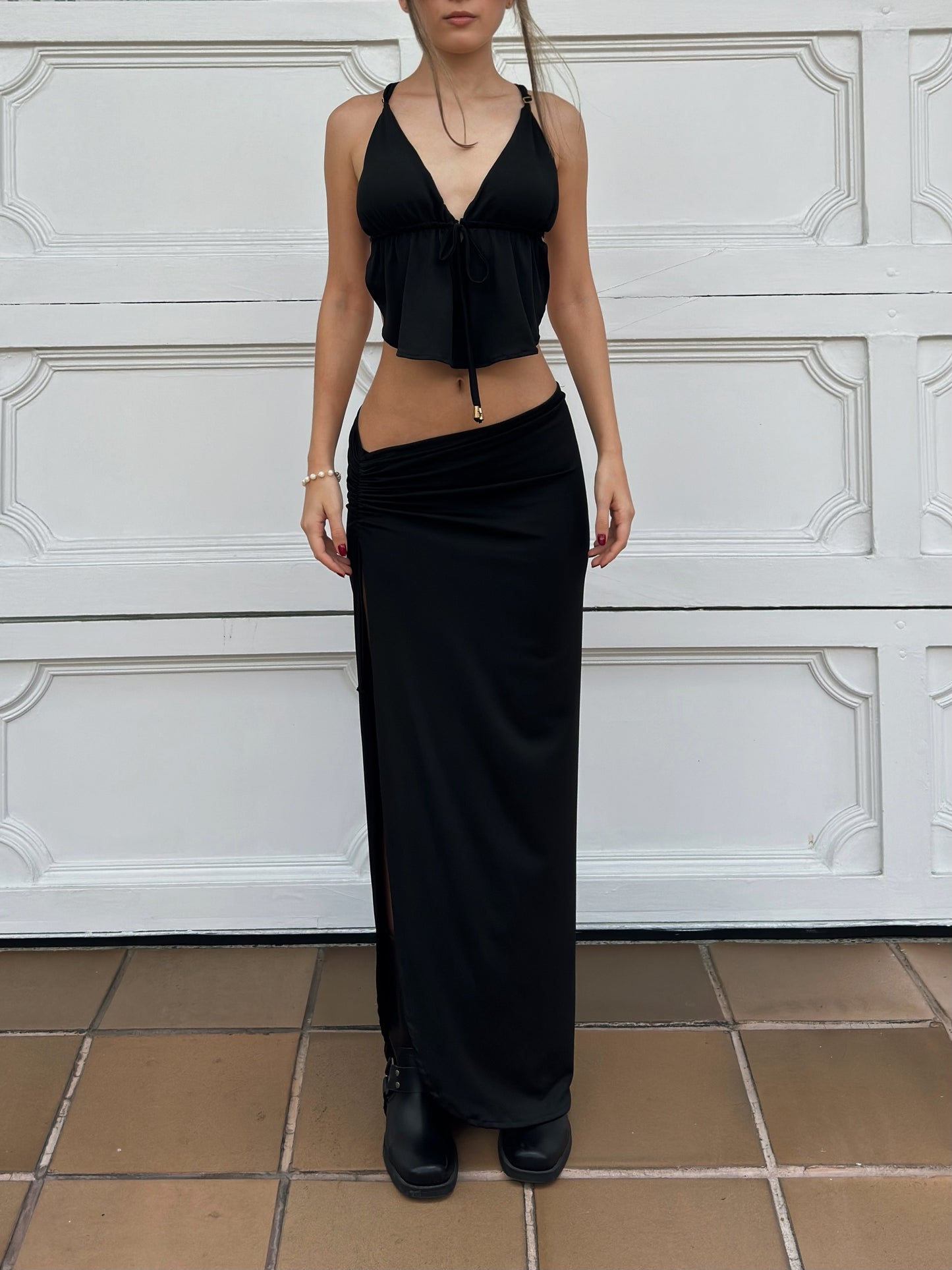 Set Maxi Skirt & Pretty Top